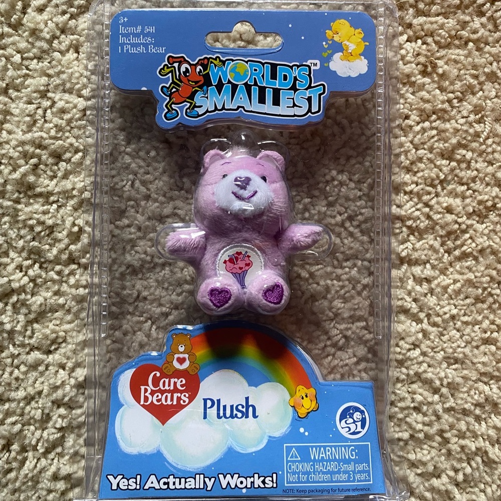 World’s Smallest Plush Care Bear